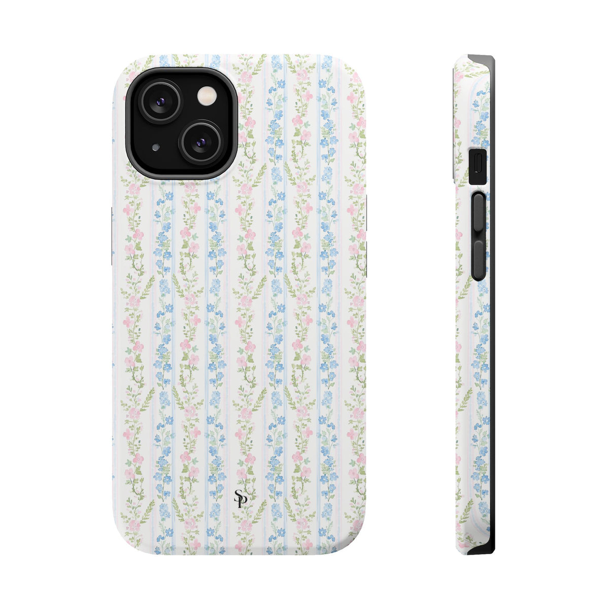Pastel Floral Pattern Magnetic Tough Case