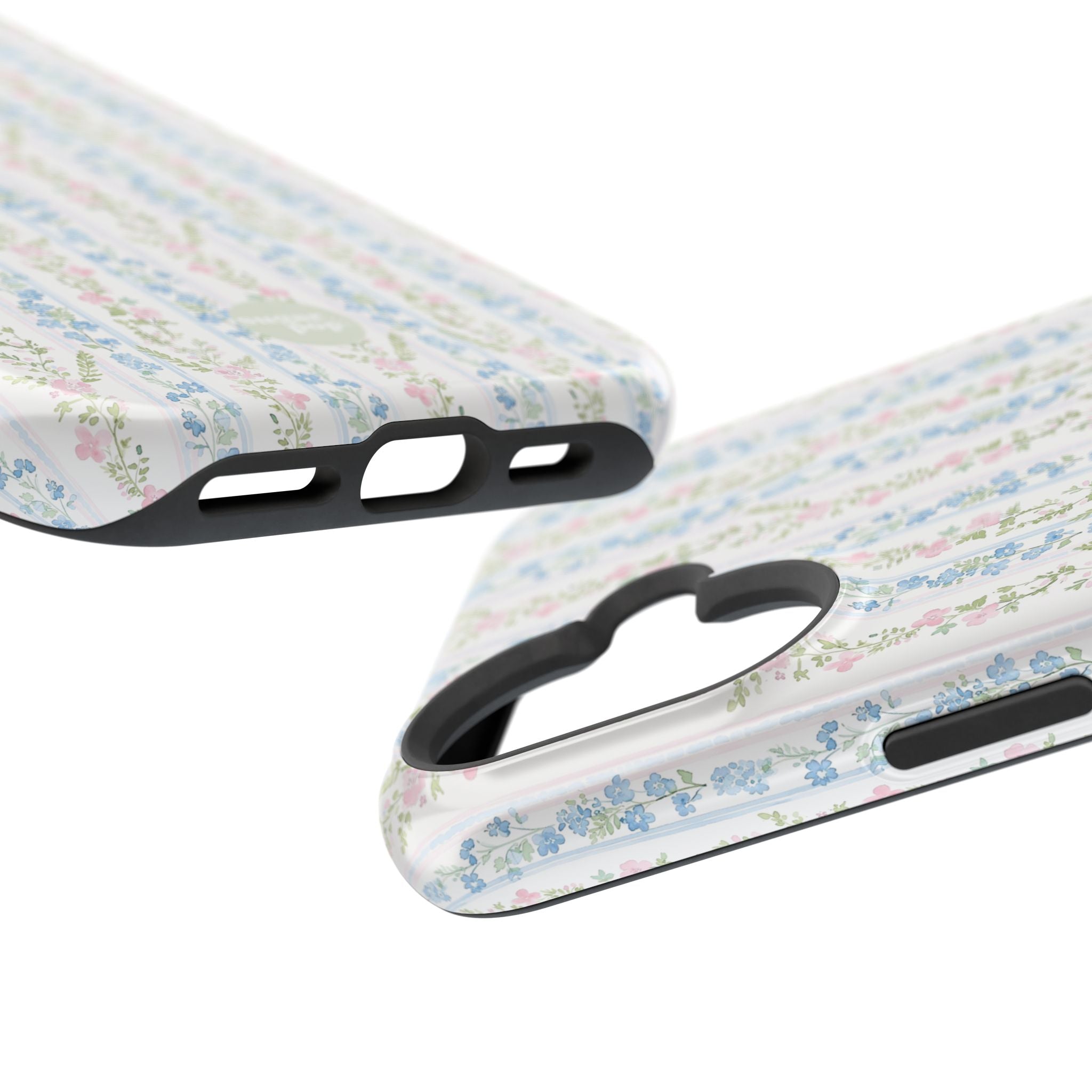 Pastel Floral Pattern Magnetic Tough Case