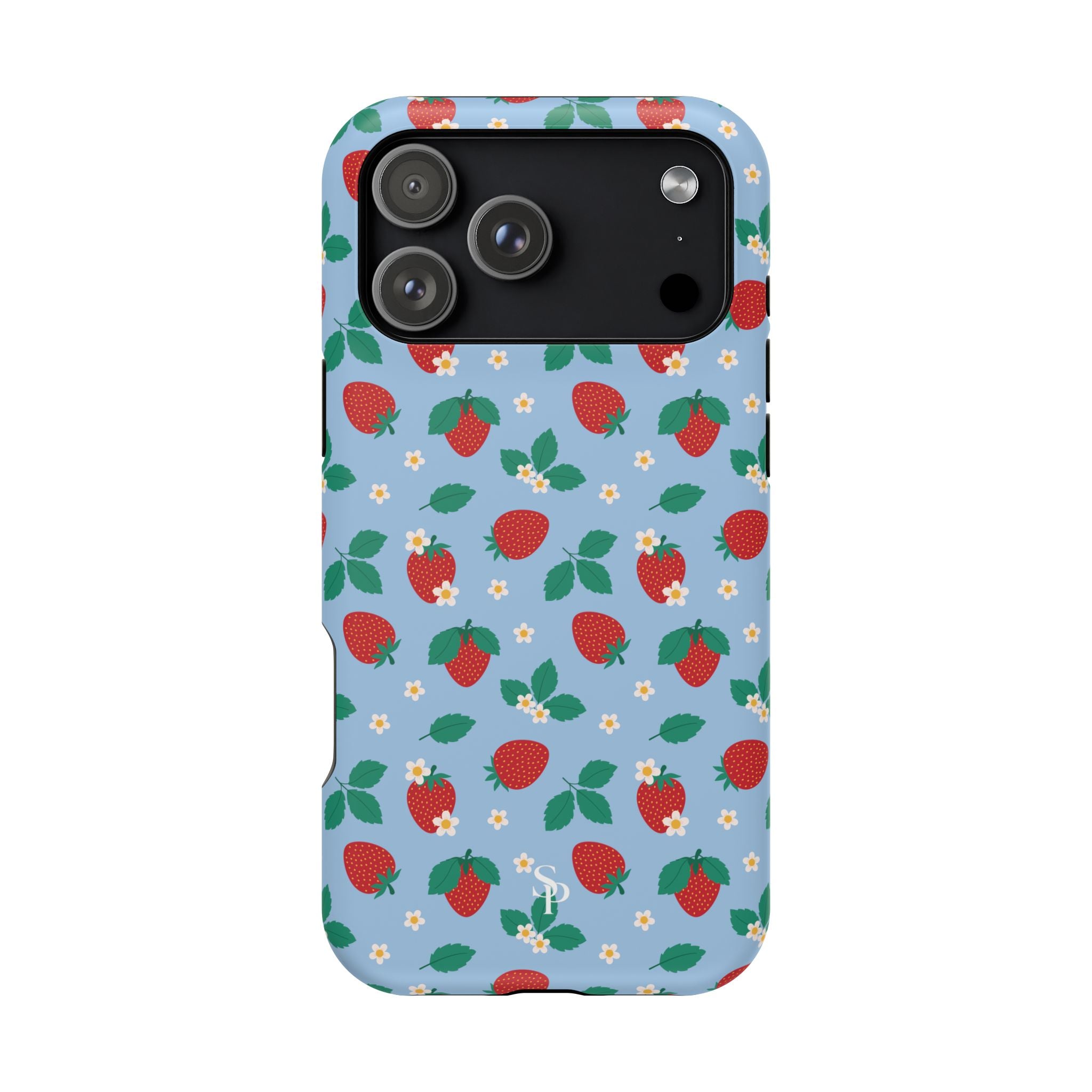 Strawberry Impact-Resistant Cases