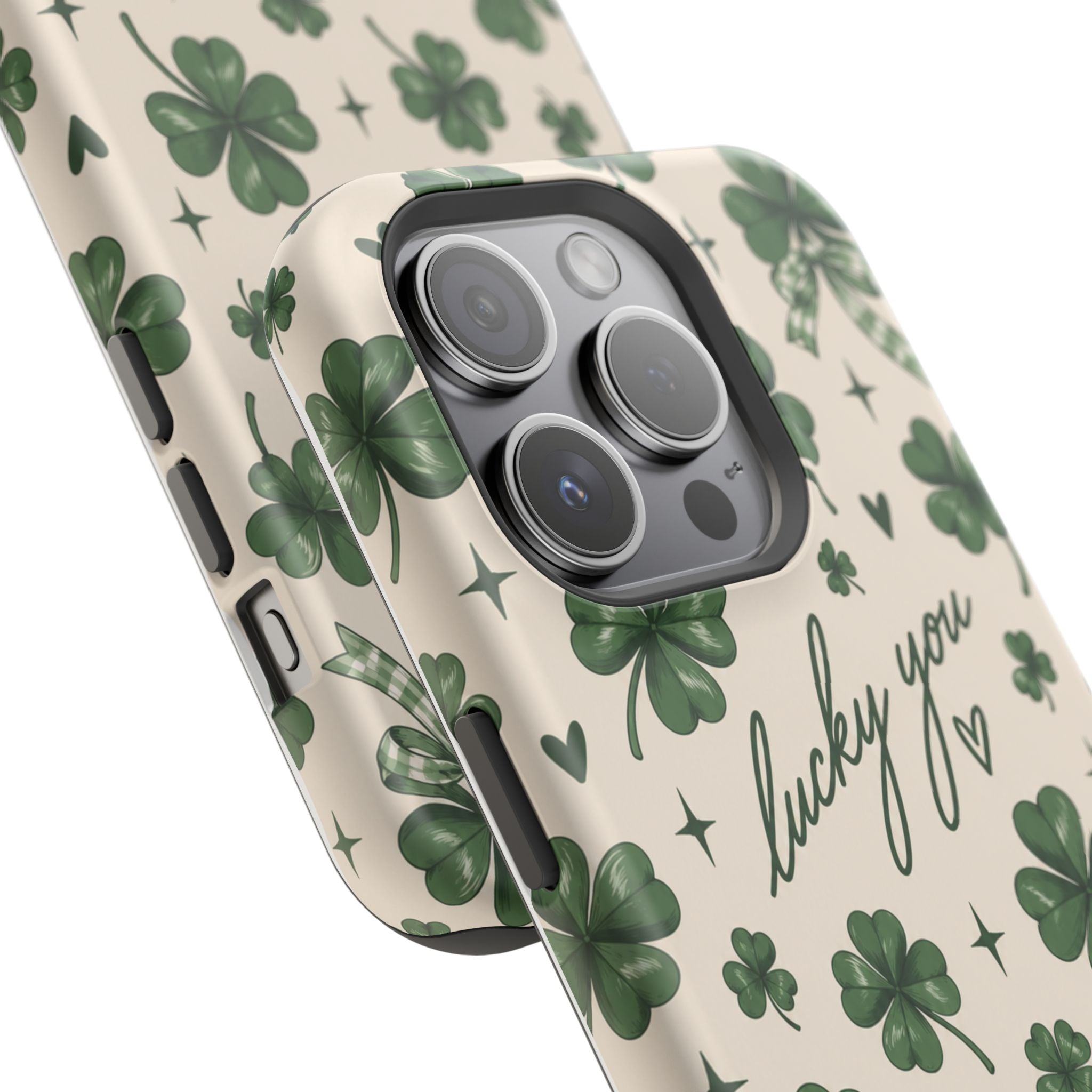 Lucky You Clover Magnetic Impact Phone Case