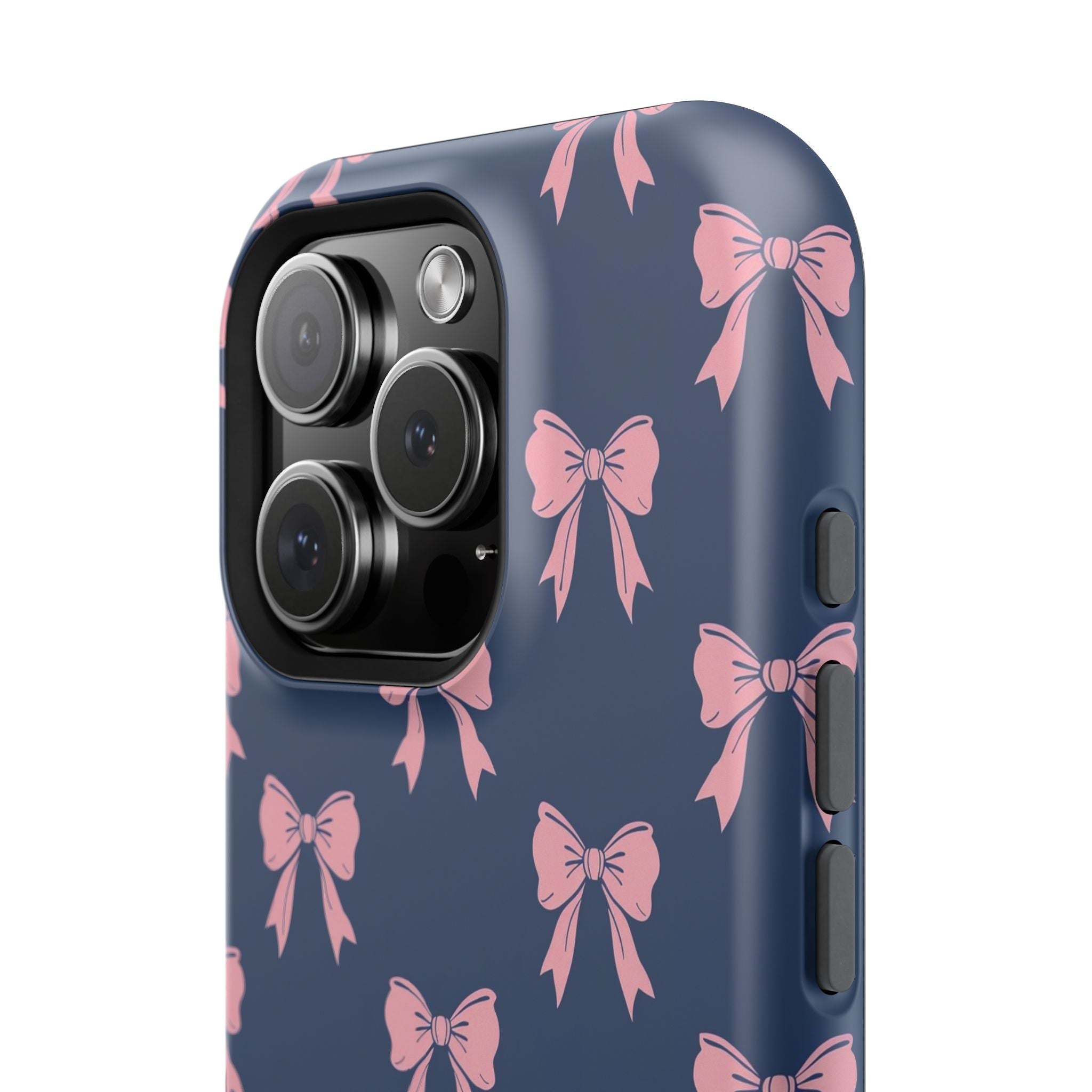 Chic Bow Impact-Resistant Phone Case