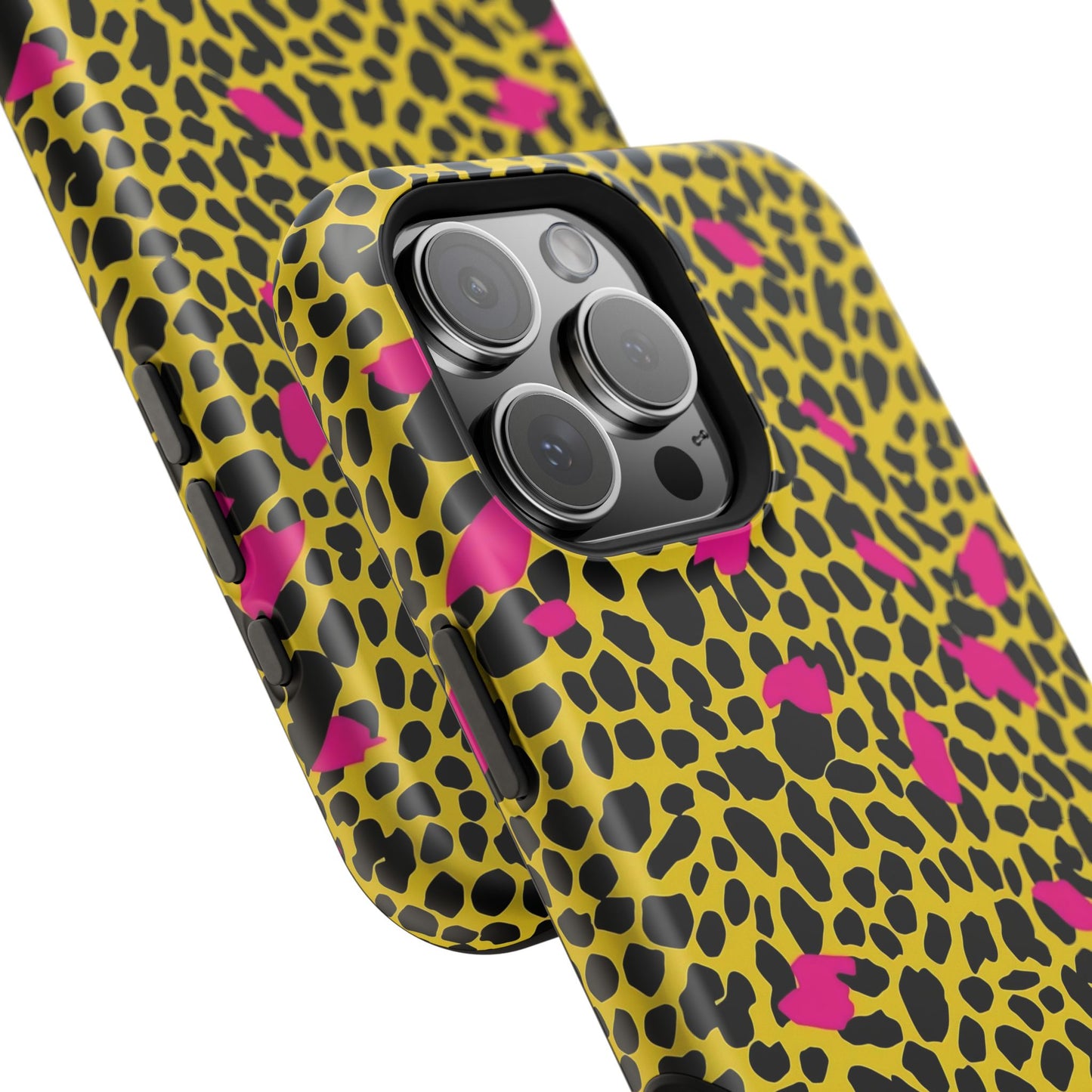 Leopard Print Impact-Resistant Phone Case