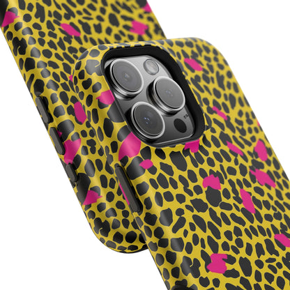 Leopard Print Impact-Resistant Phone Case