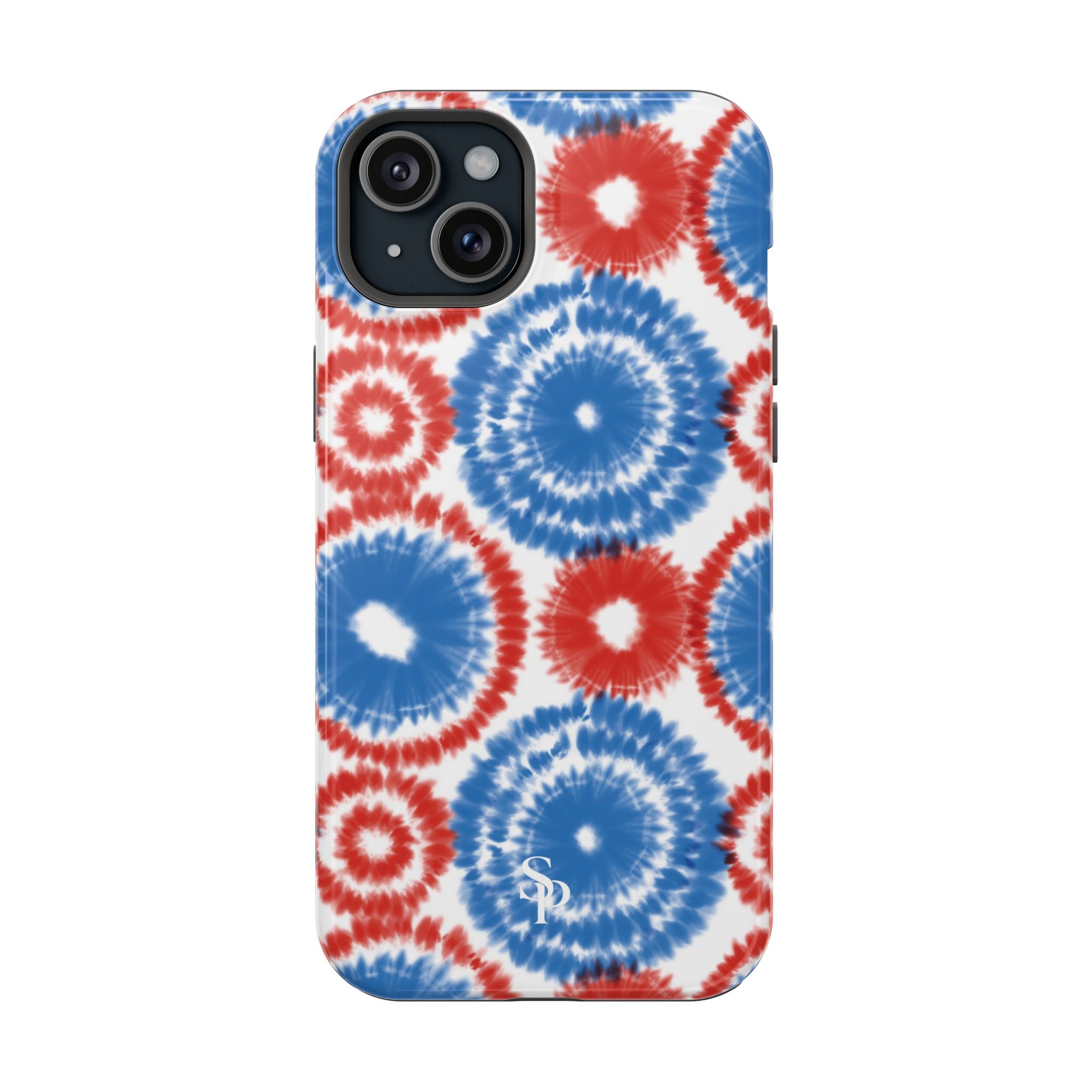 Patriotic Tie Dye Impact Resistant Phone Case