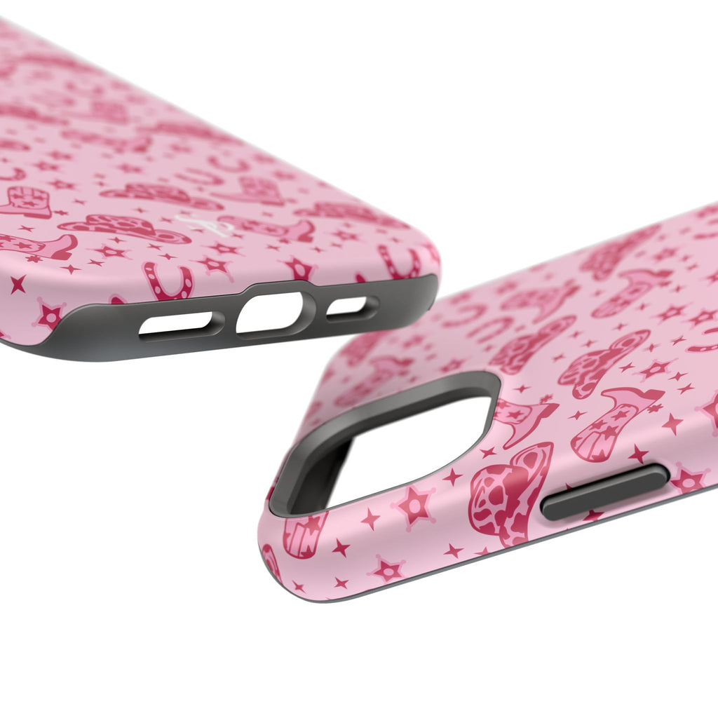 Pink Cowgirl Impact-Resistant Case