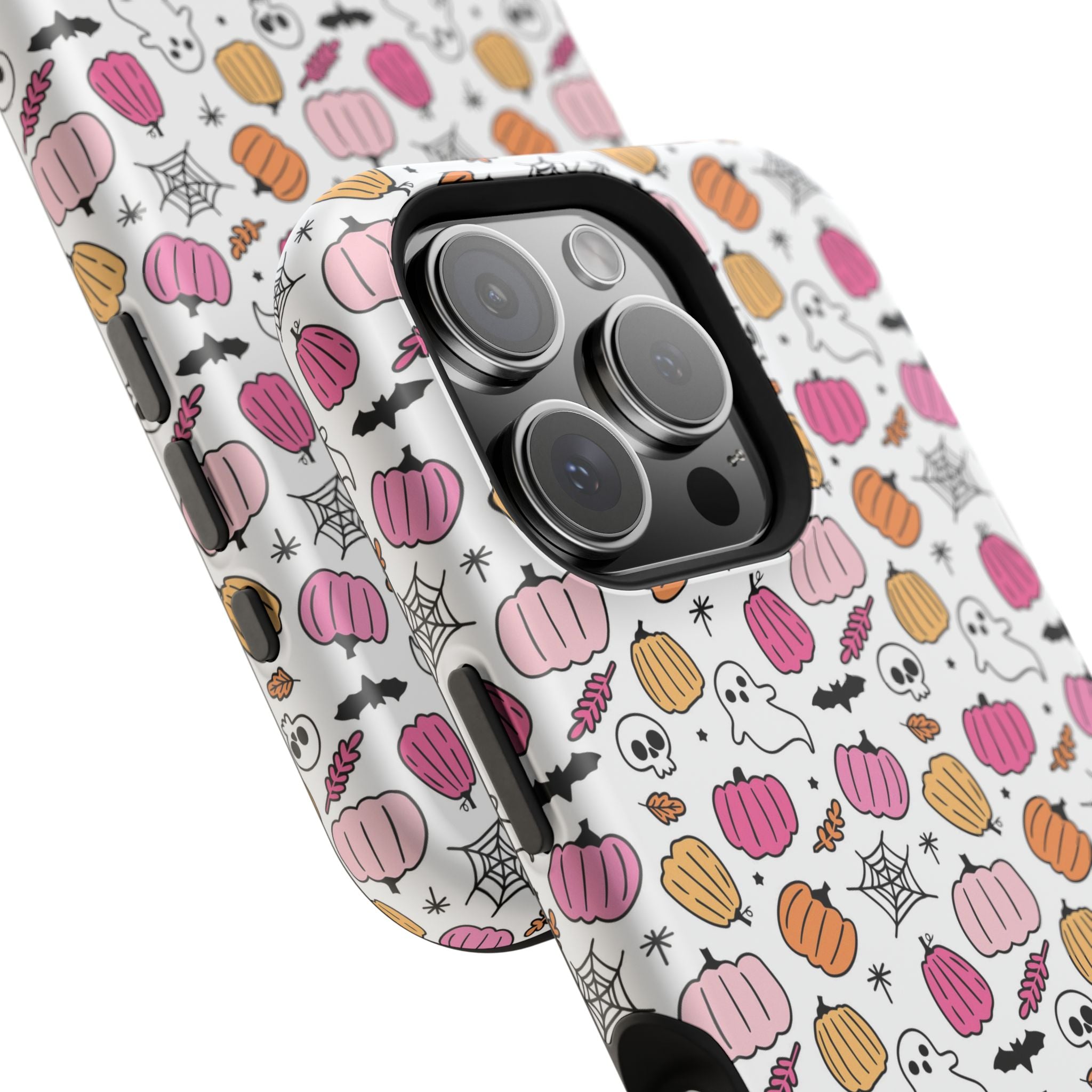 Pink Halloween Impact-Resistant Cases