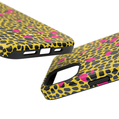 Leopard Print Impact-Resistant Phone Case