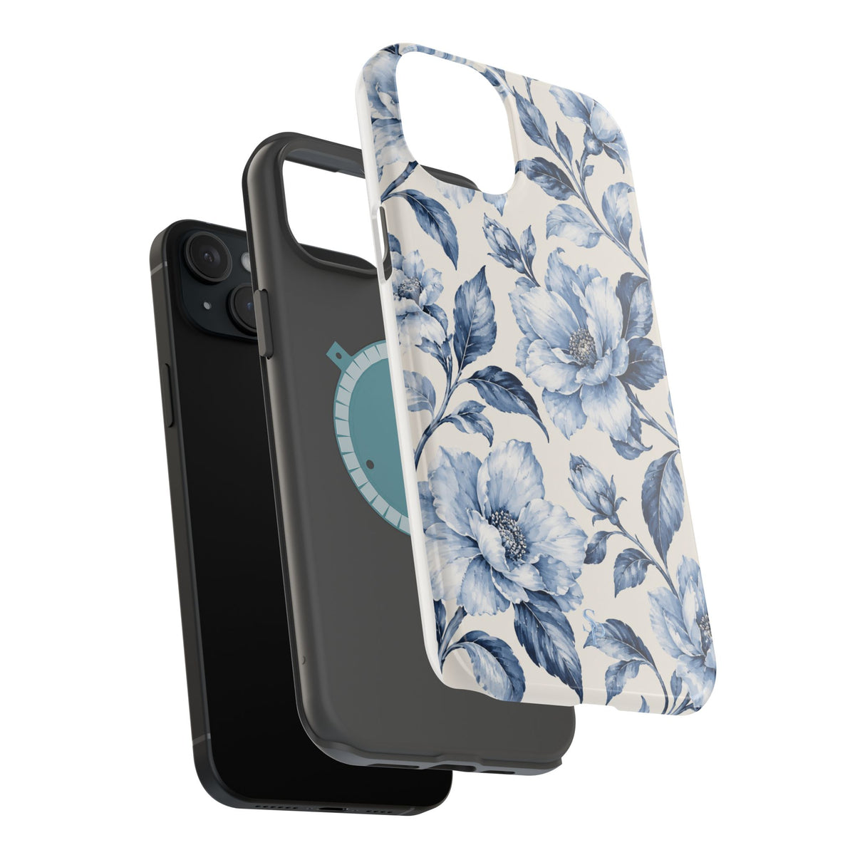 Glacier Floral Magnetic Phone Case