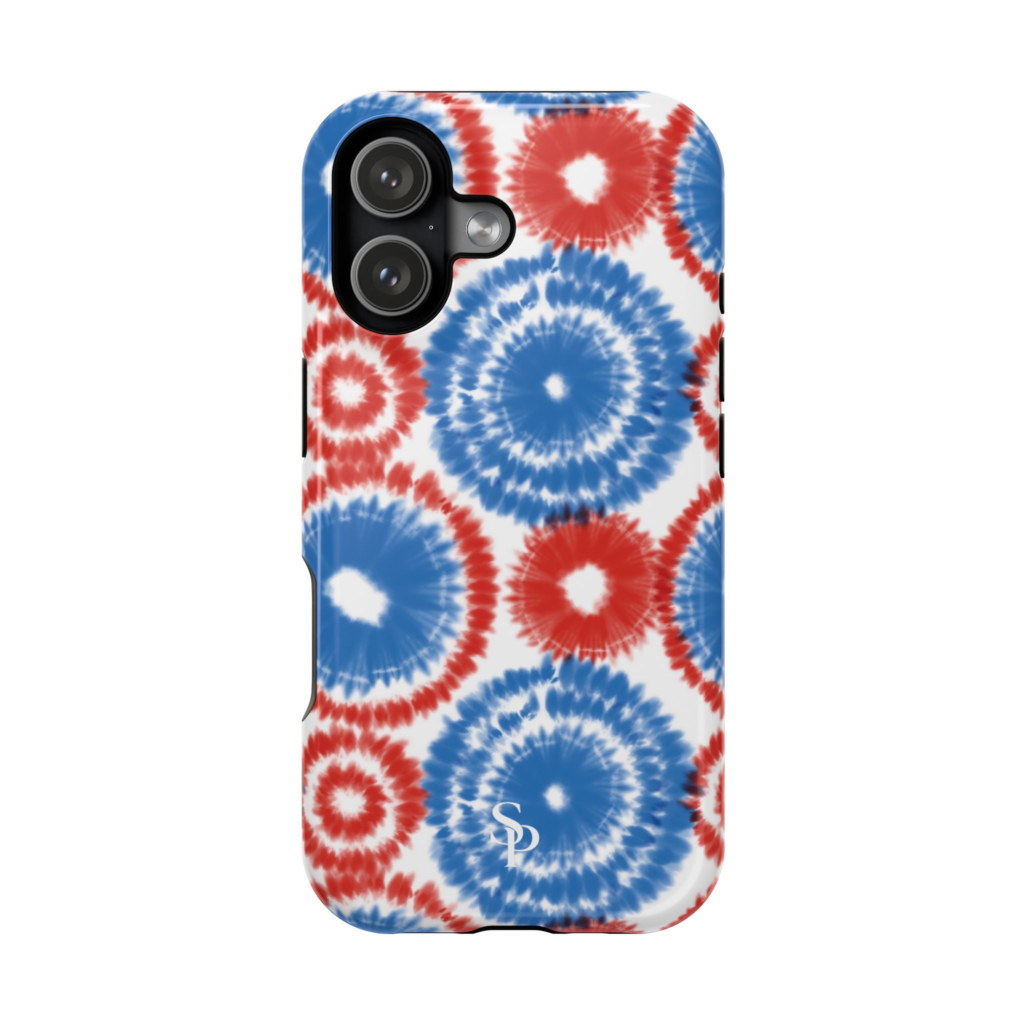 Patriotic Tie Dye Impact Resistant Phone Case