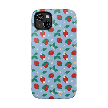 Strawberry Impact-Resistant Cases