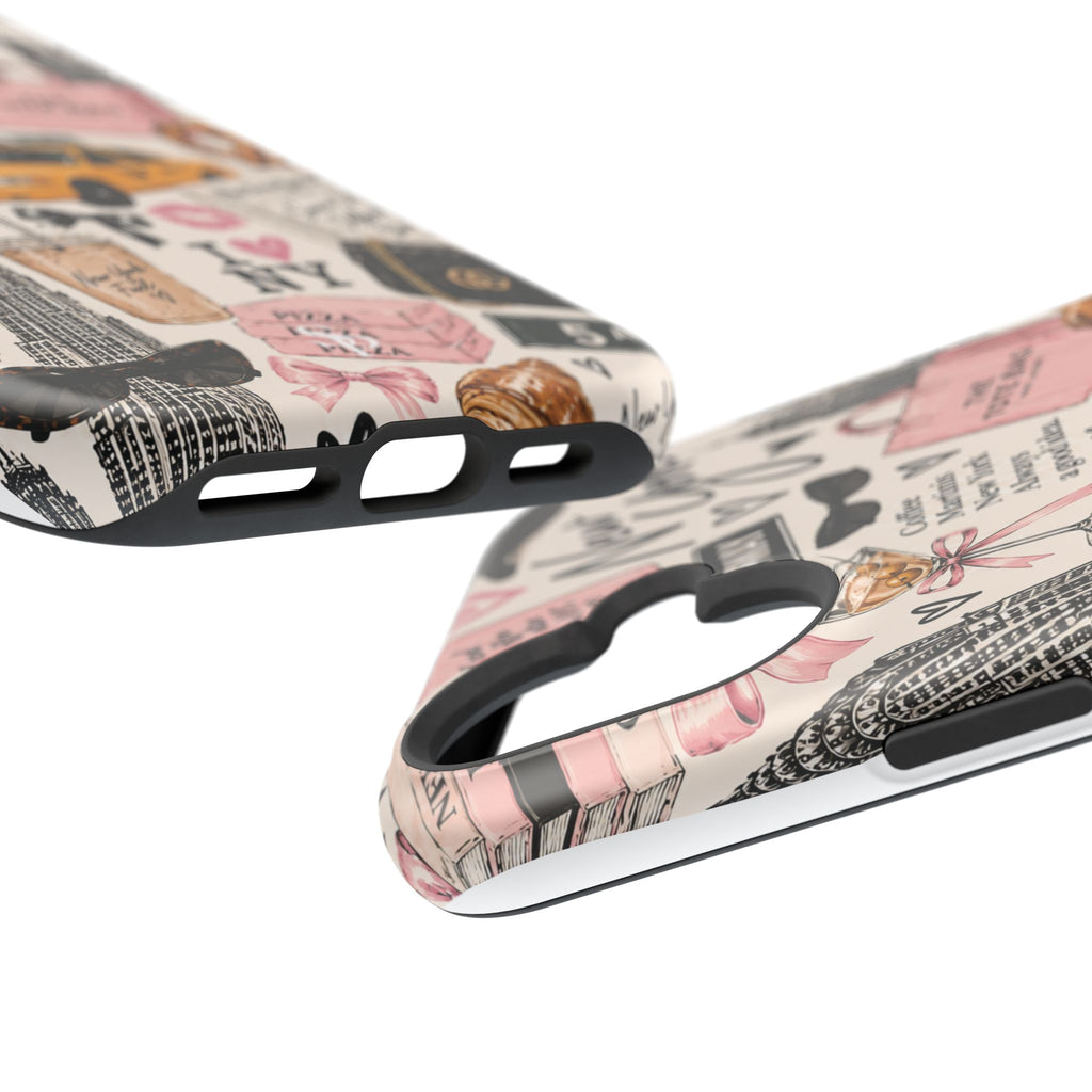 Pink New York Magnetic Phone Case