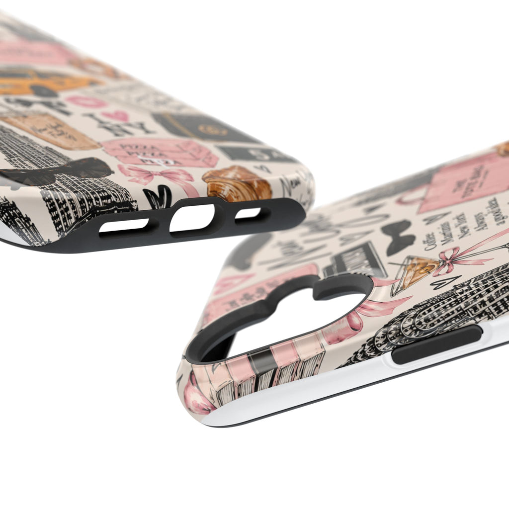 Pink New York Magnetic Phone Case