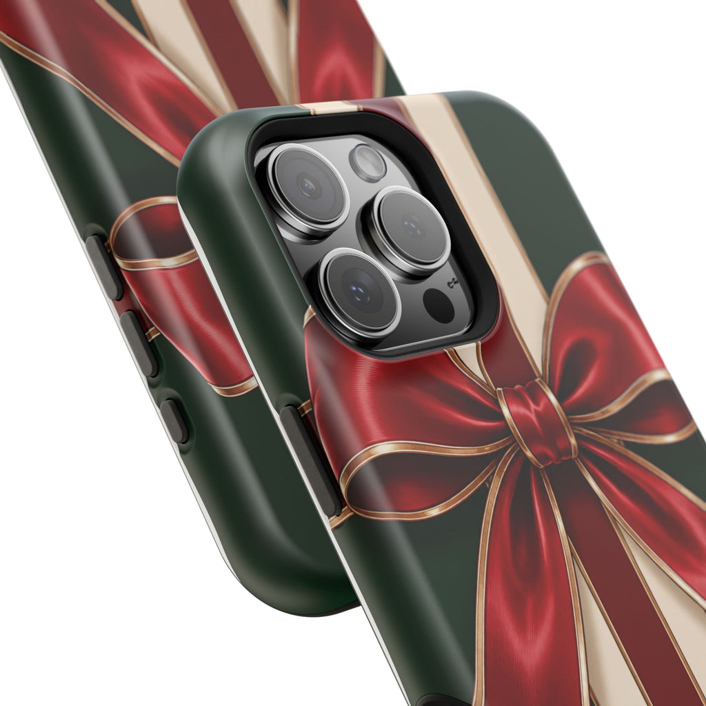 Christmas Gift Bow Magnetic Phone Case