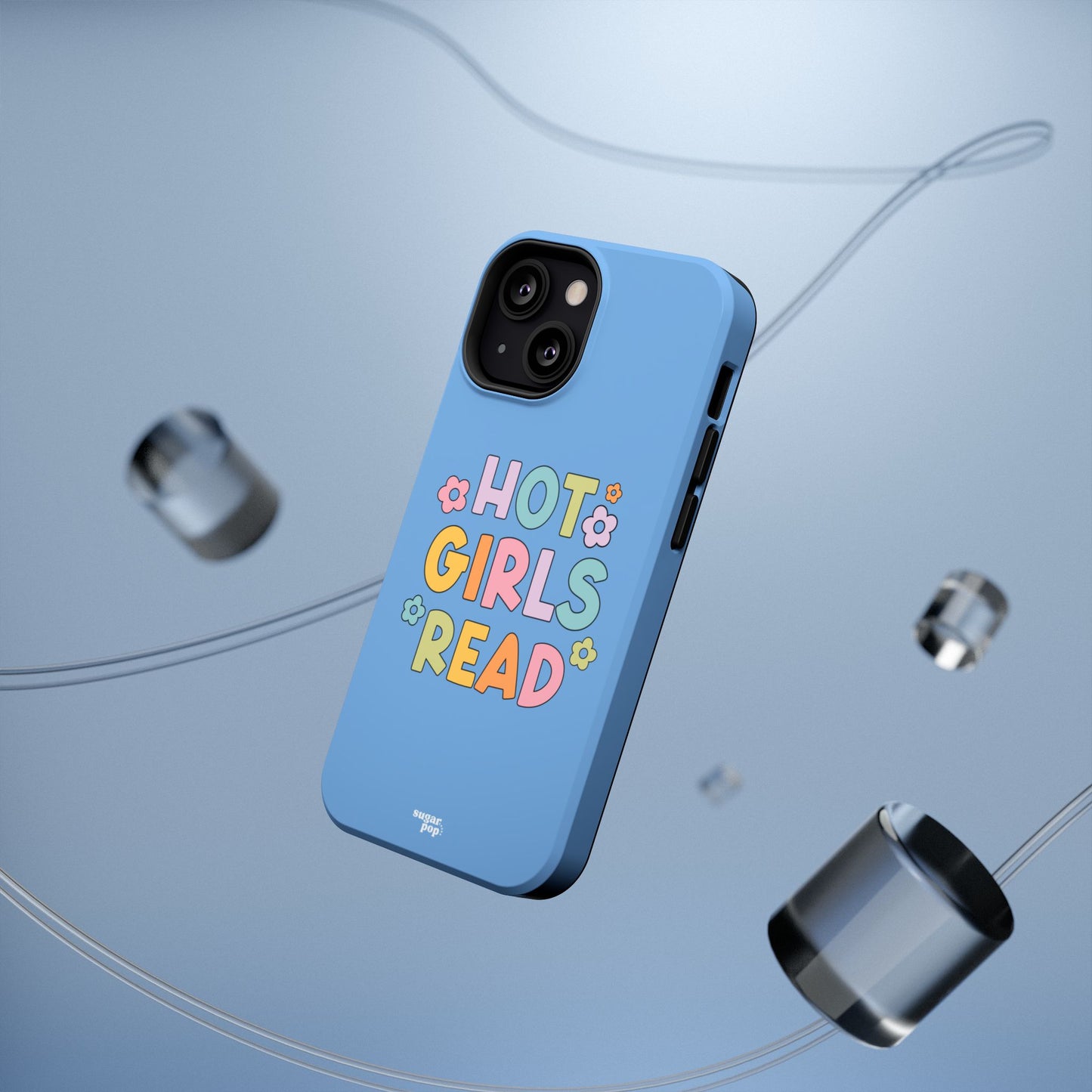 Hot Girls Read Impact-Resistant Phone Case - Design for Book Lovers