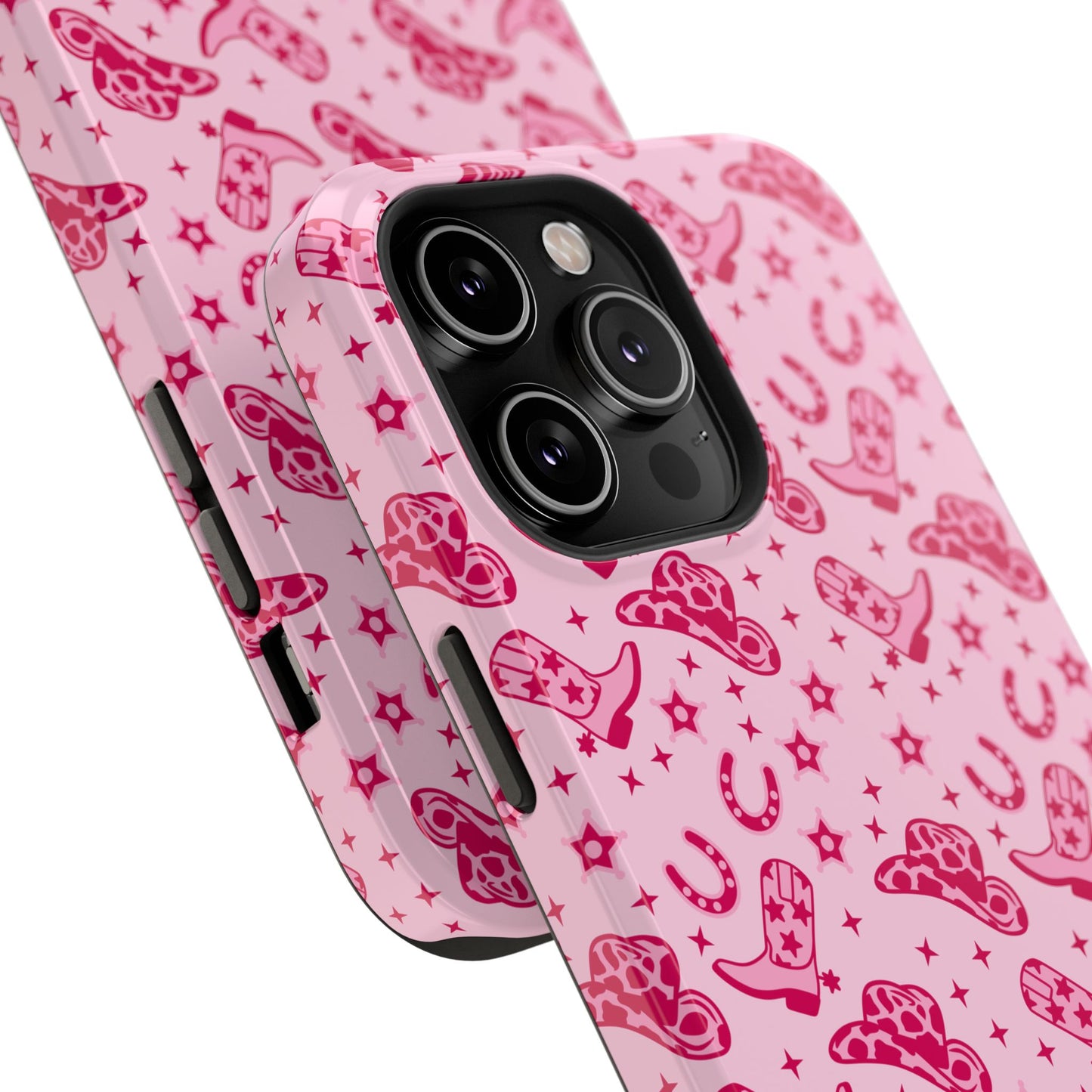 Pink Cowgirl Impact-Resistant Case