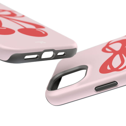 Cherry Bow Impact-Resistant Phone Case