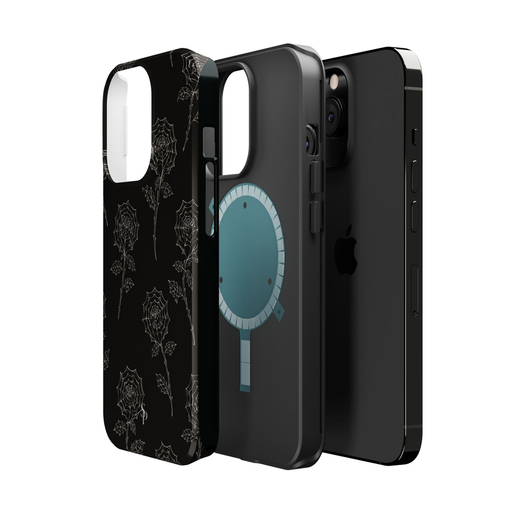 Web of Roses Magnetic Impact-Resistant Phone Case