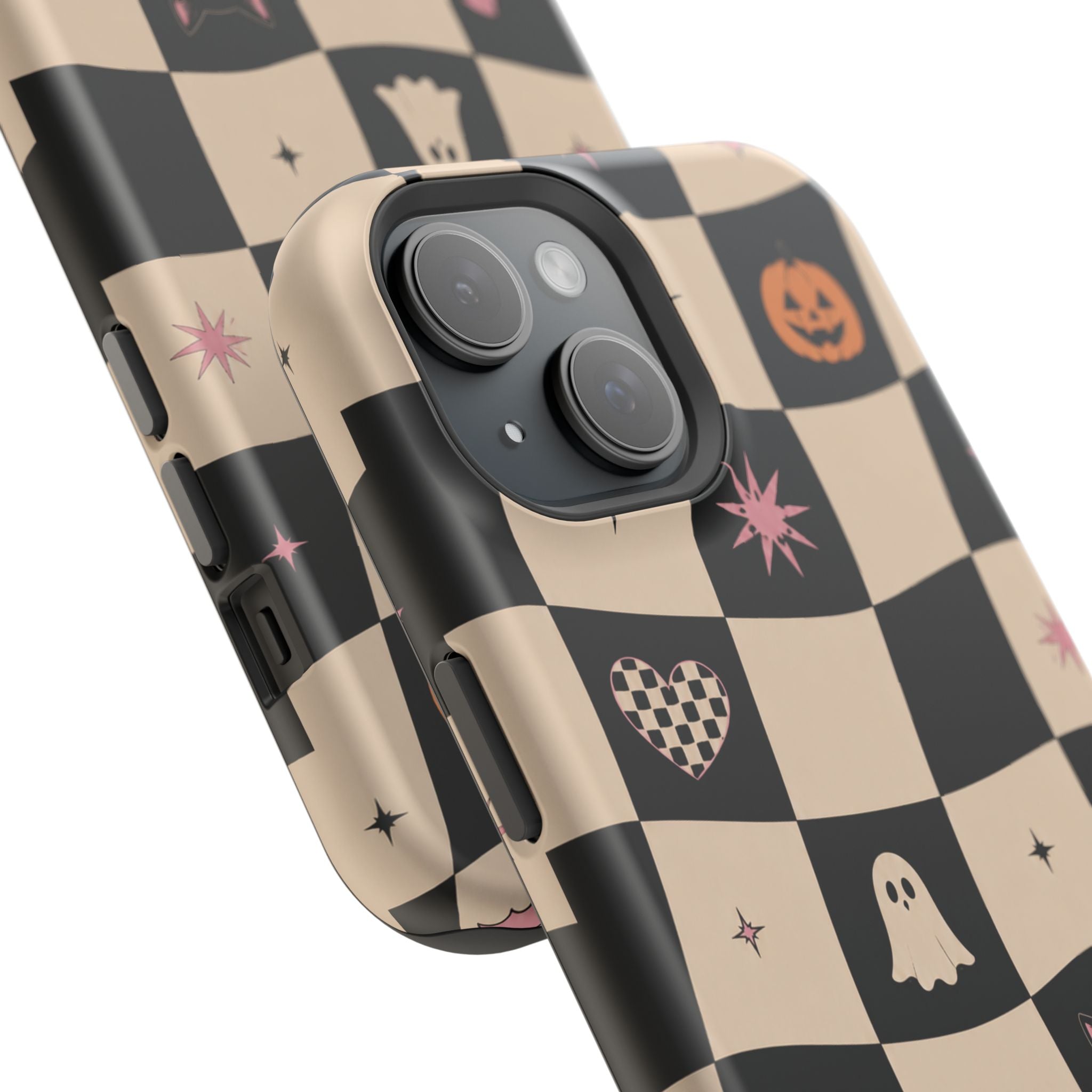 Halloween Checkerboard Magnetic Phone Case