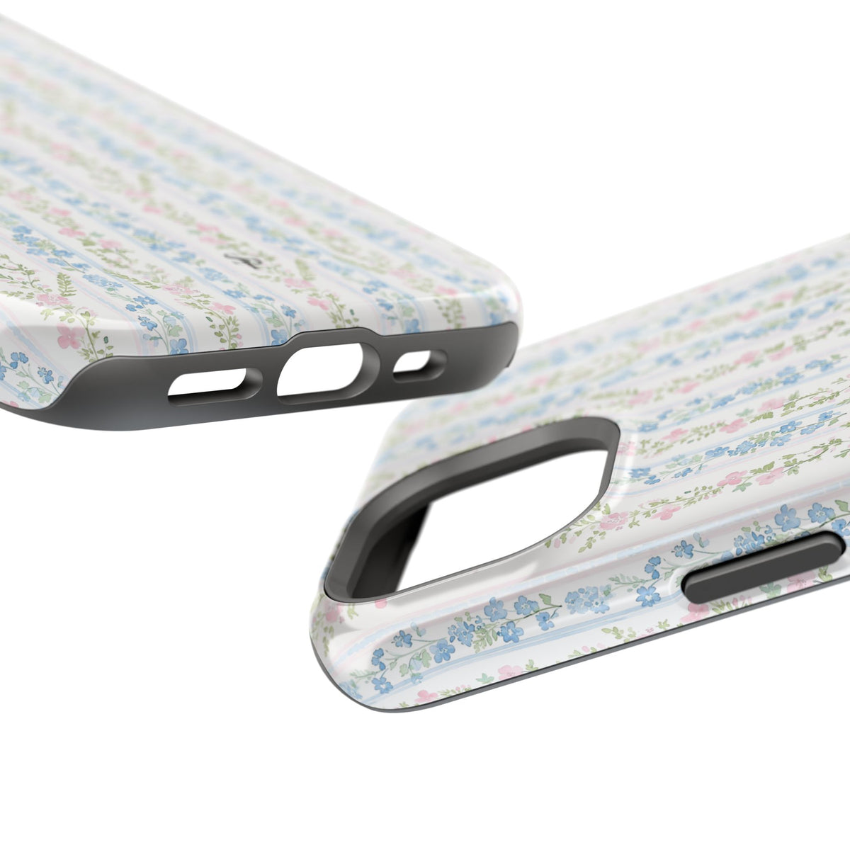 Pastel Floral Pattern Magnetic Tough Case