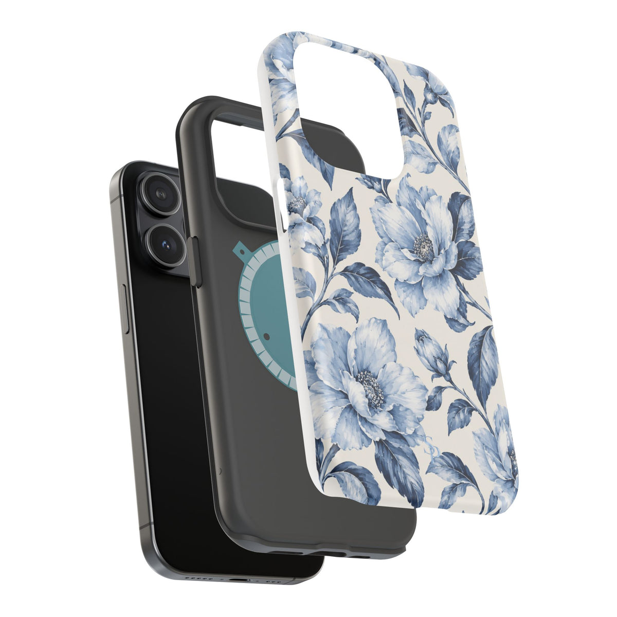 Glacier Floral Magnetic Phone Case