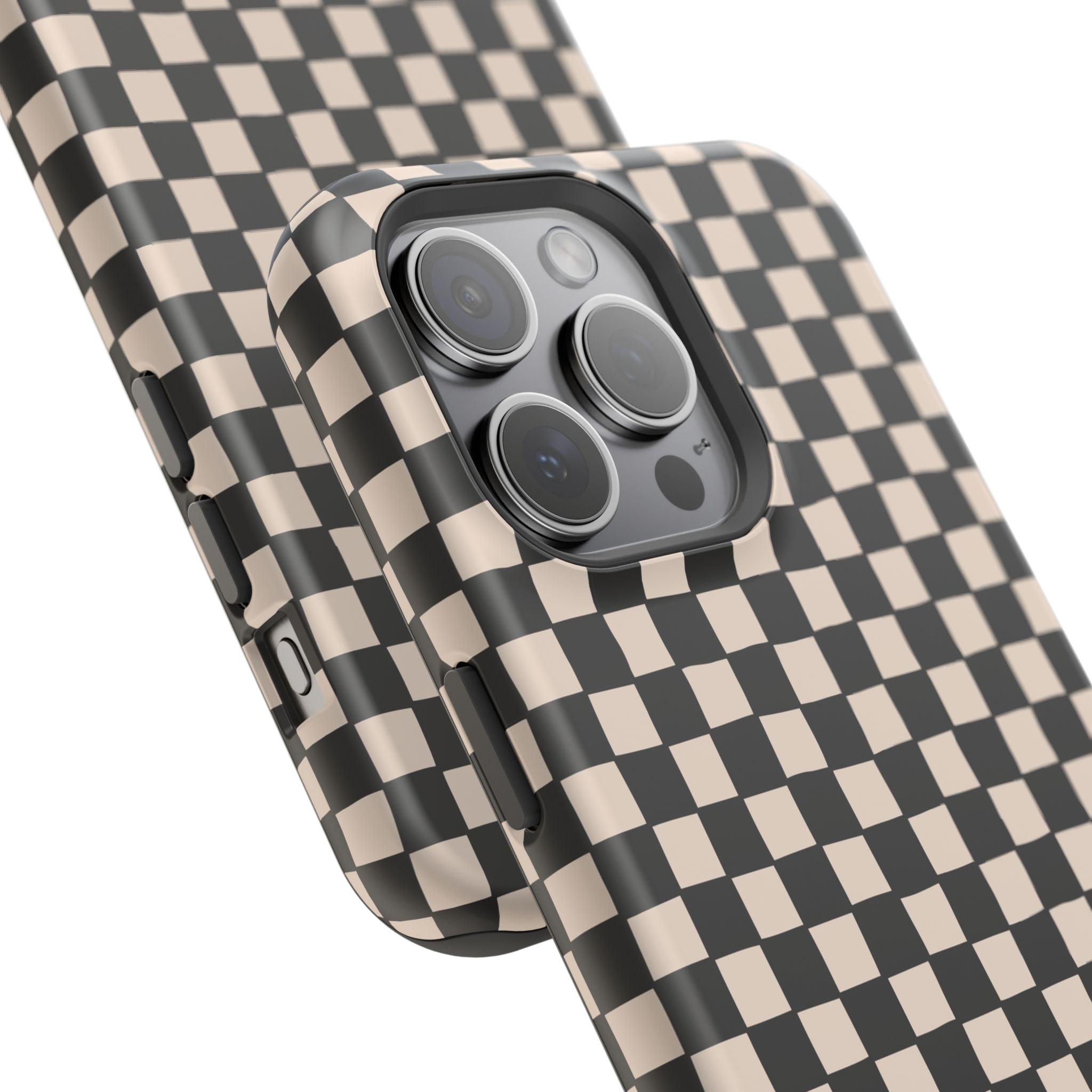 Checkerboard Impact-Resistant Case