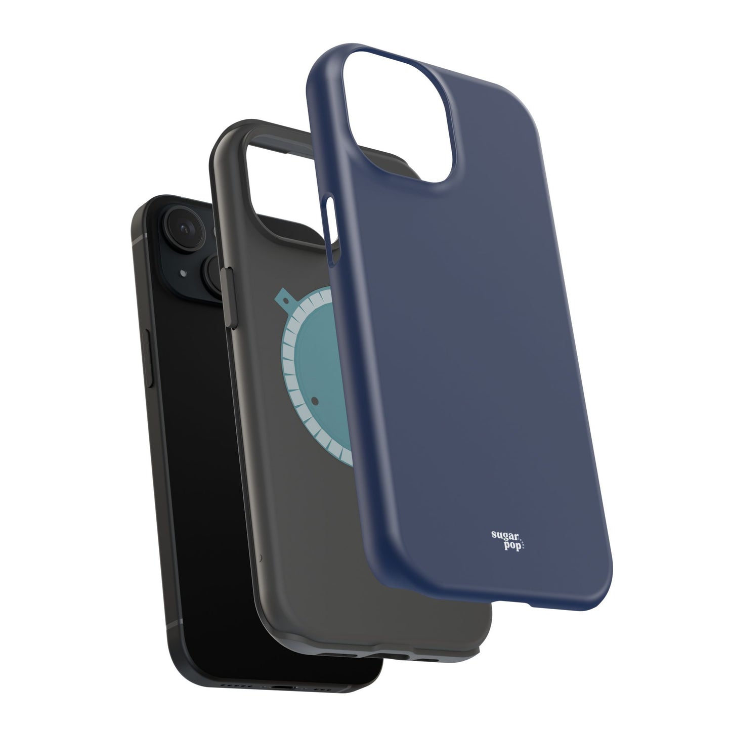 Navy Magnetic Tough Cases for Phones - Secure & Sleek Design