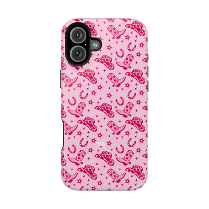 Pink Cowgirl Impact-Resistant Case