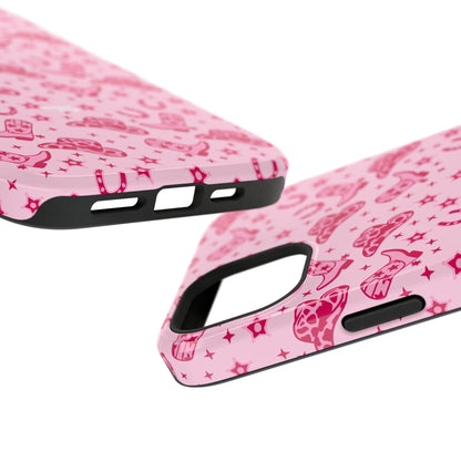 Pink Cowgirl Impact-Resistant Case