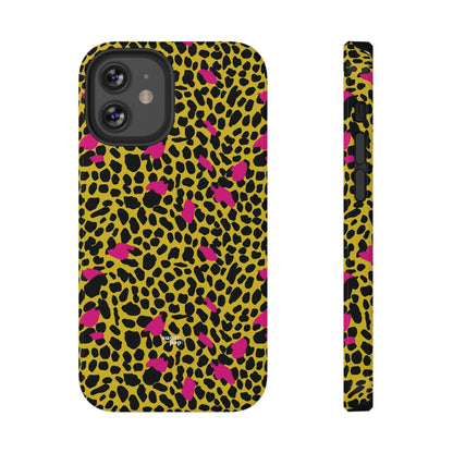 Leopard Print Impact-Resistant Phone Case