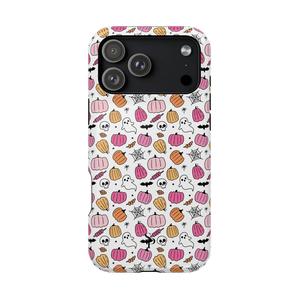 Pink Halloween Impact-Resistant Cases