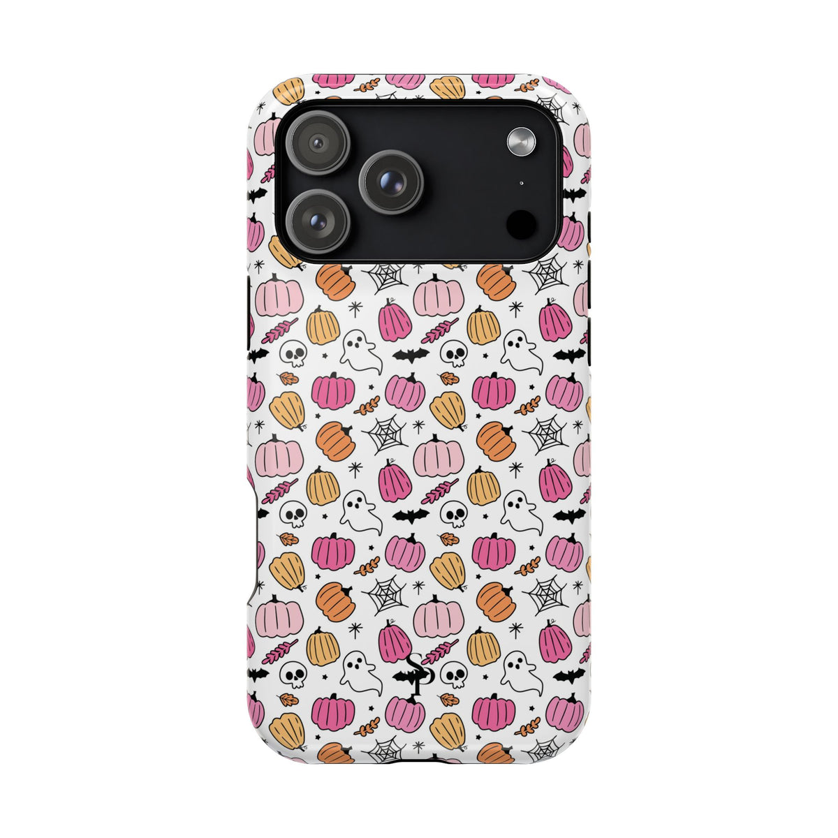 Pink Halloween Impact-Resistant Cases