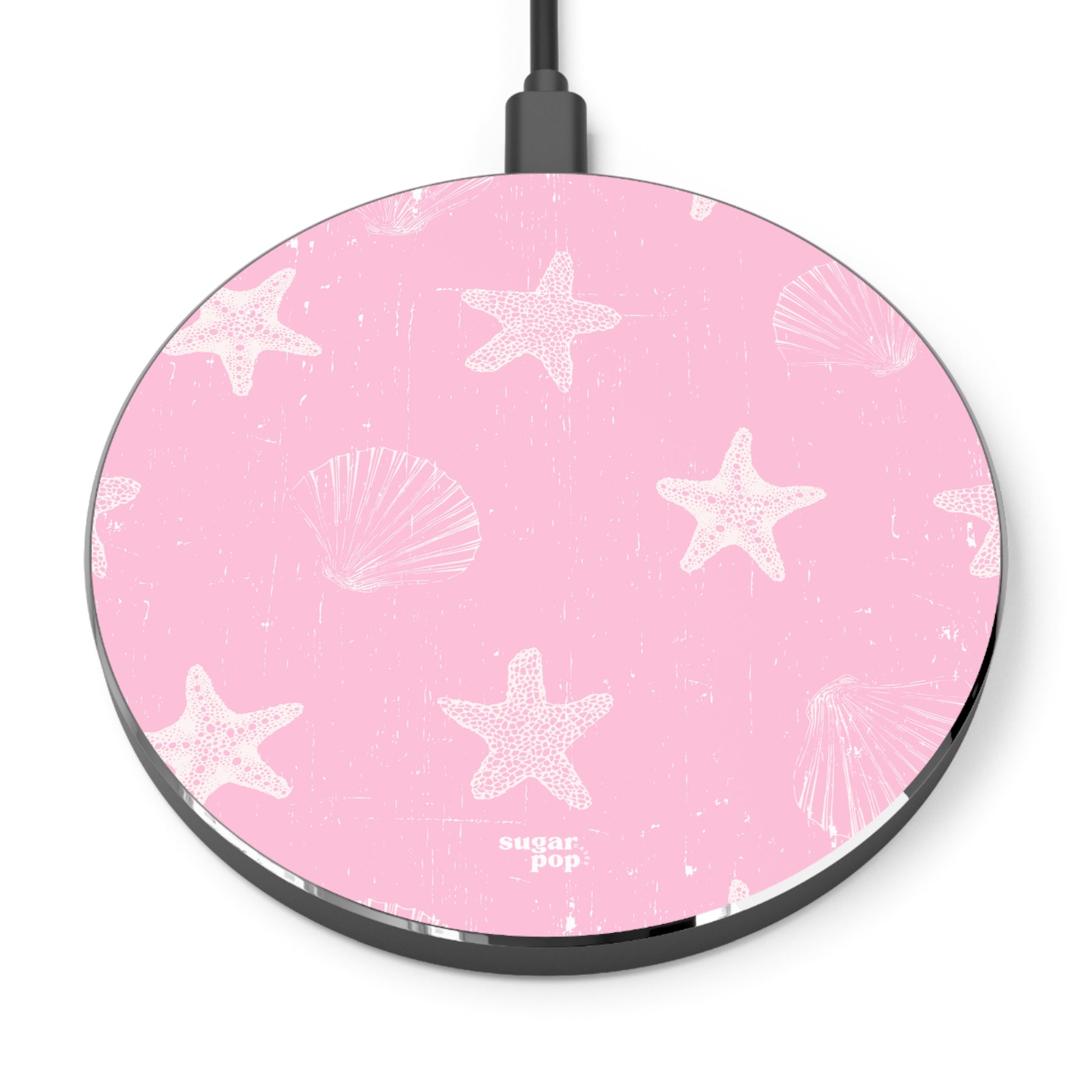 Pink Coastal Wireless Charger