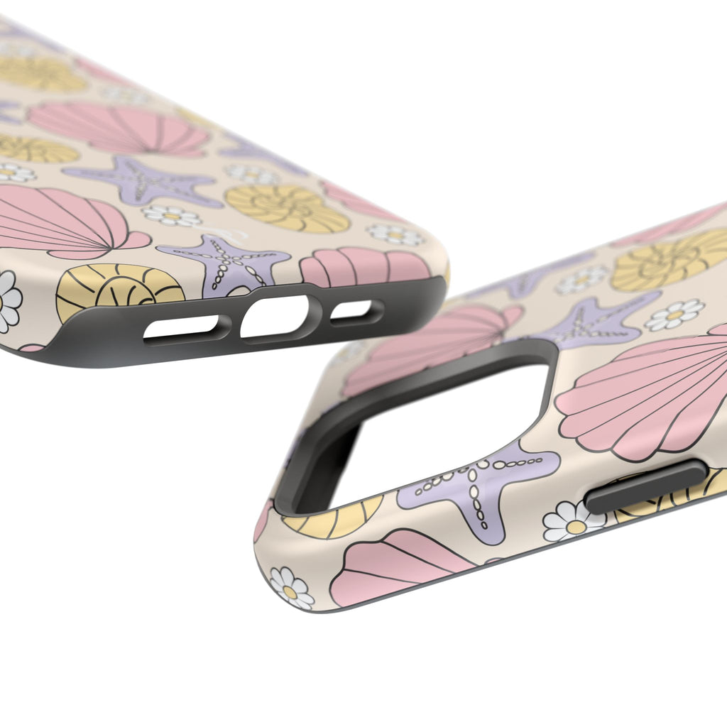 Coastal Shells Impact-Resistant Phone Case