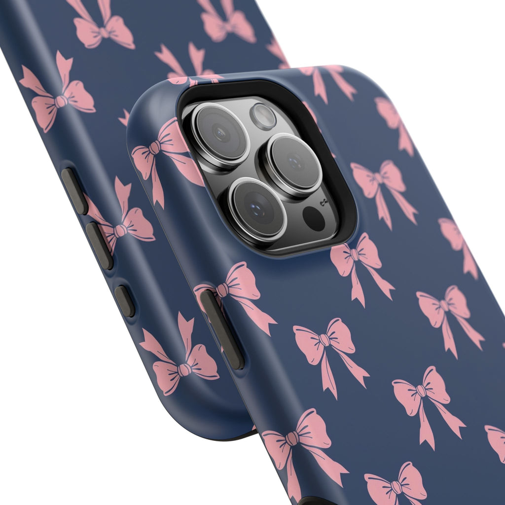 Chic Bow Impact-Resistant Phone Case