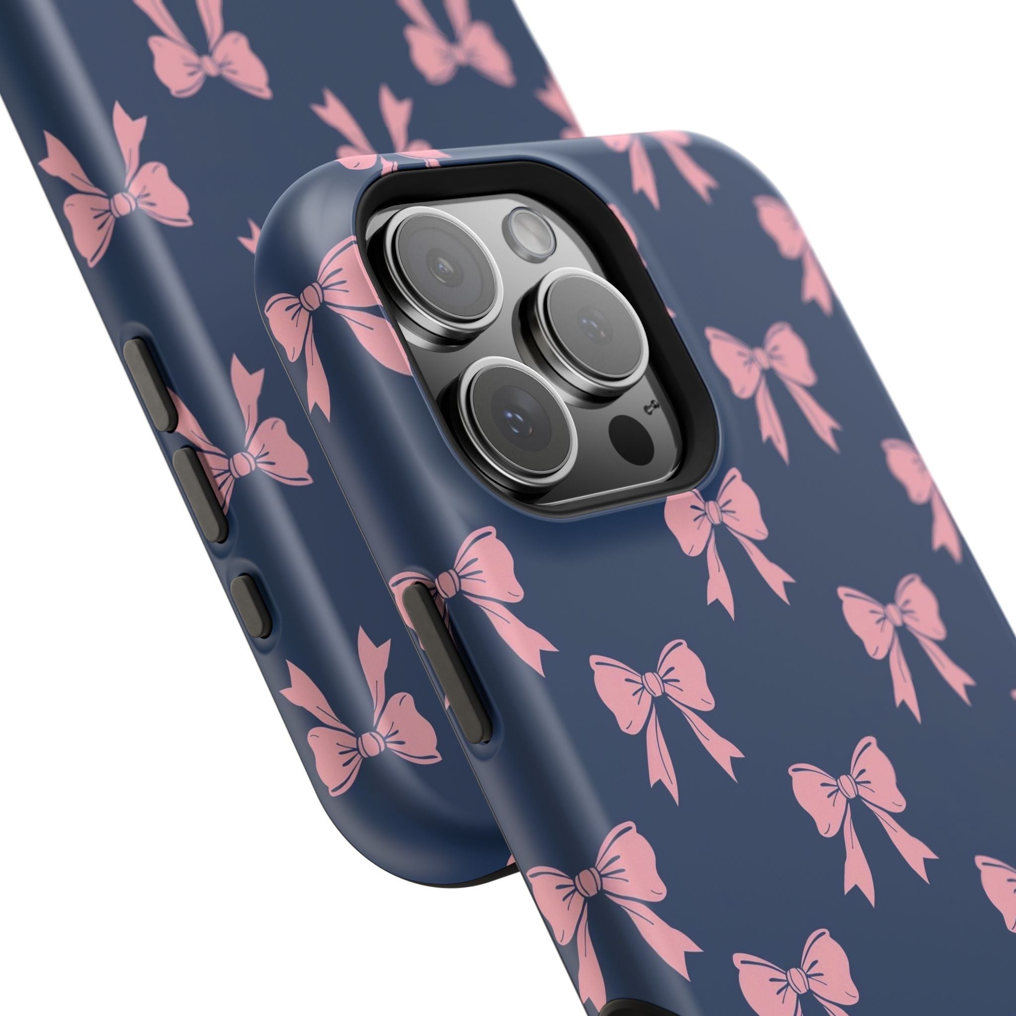 Chic Bow Impact-Resistant Phone Case