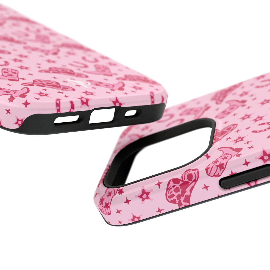 Pink Cowgirl Impact-Resistant Case