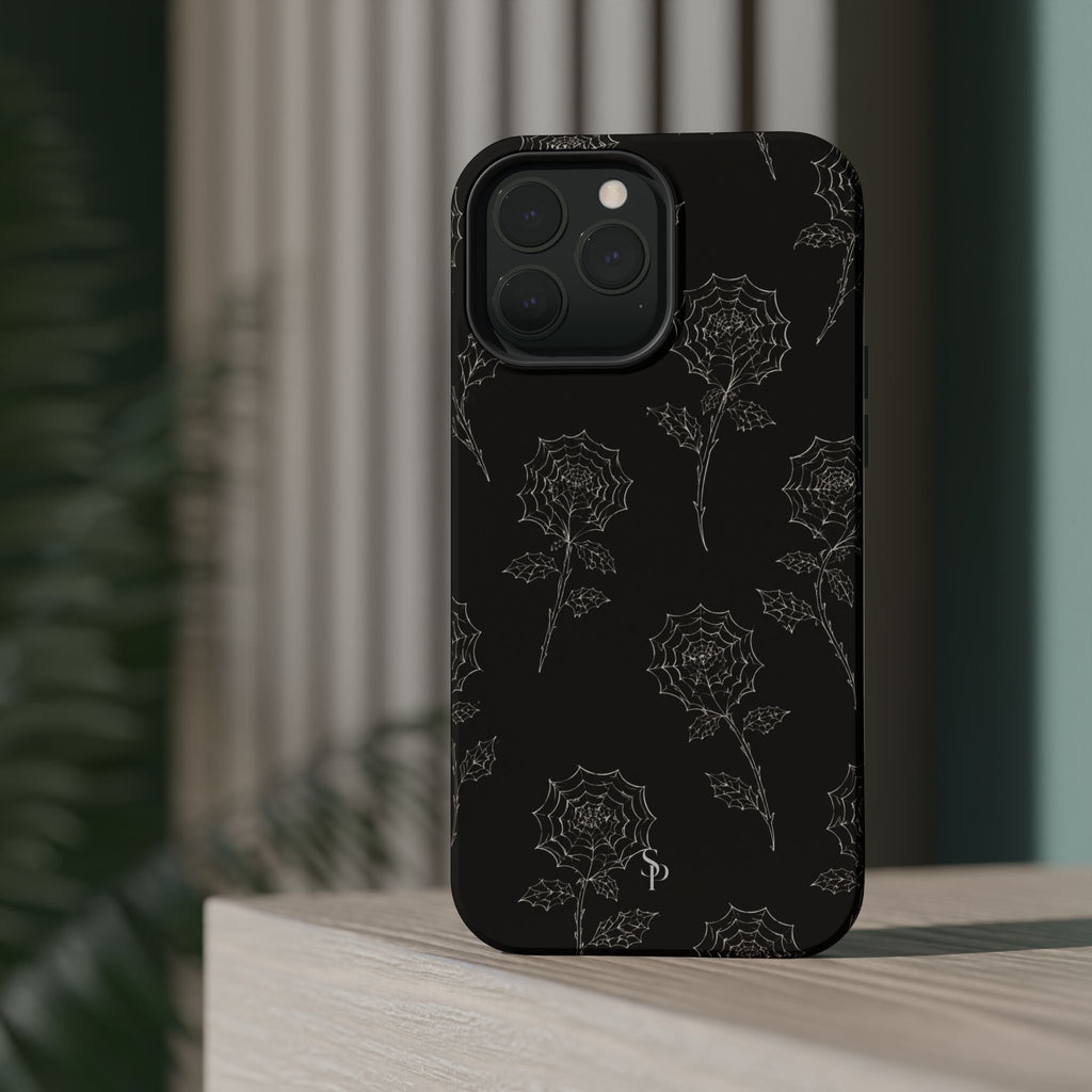 Web of Roses Magnetic Impact-Resistant Phone Case