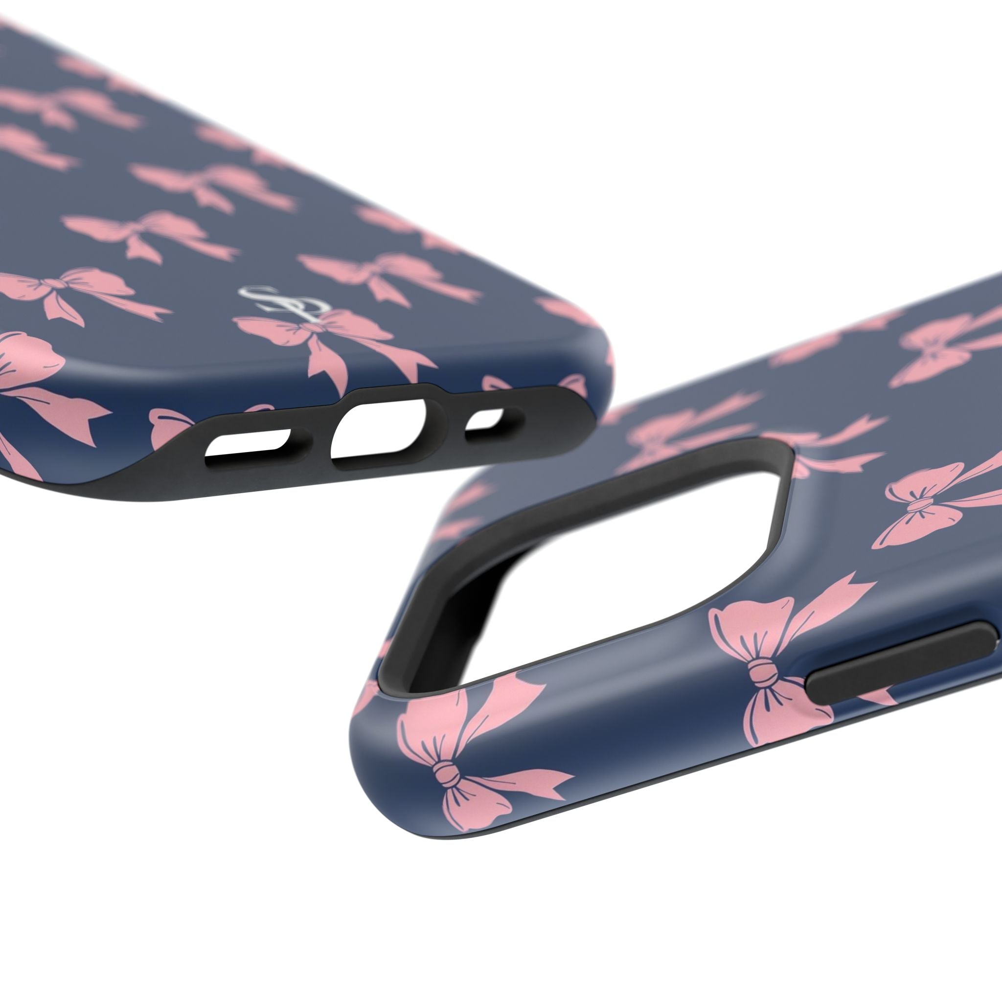 Chic Bow Impact-Resistant Phone Case