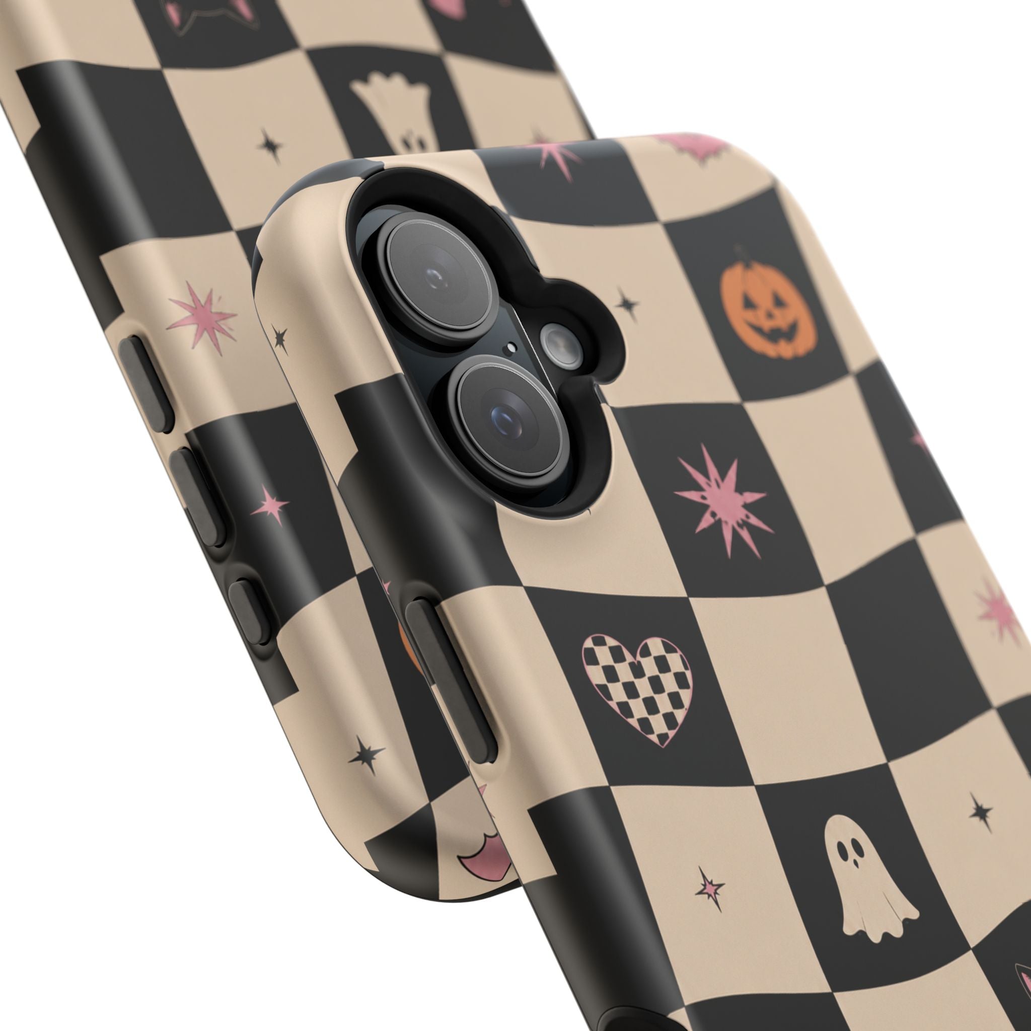 Halloween Checkerboard Magnetic Phone Case
