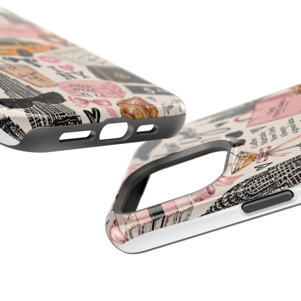 Pink New York Magnetic Phone Case