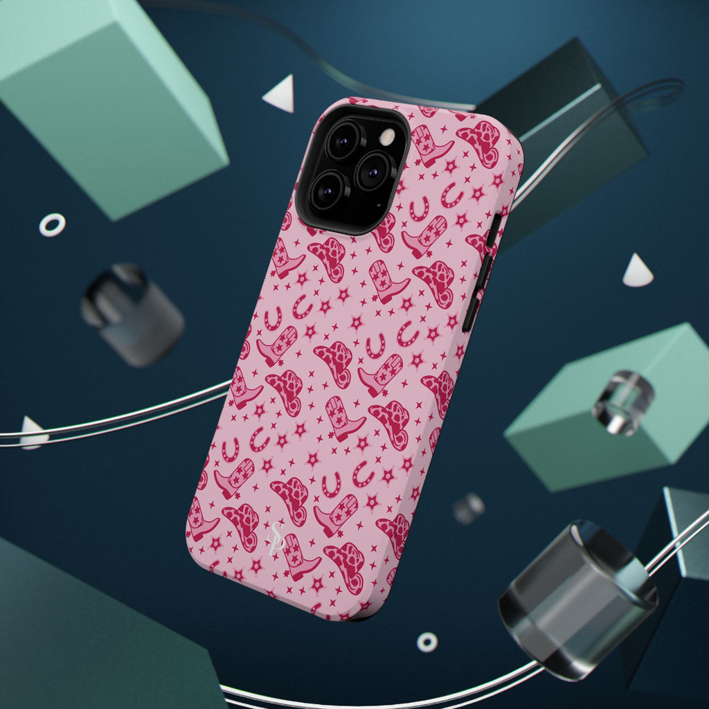 Pink Cowgirl Impact-Resistant Case