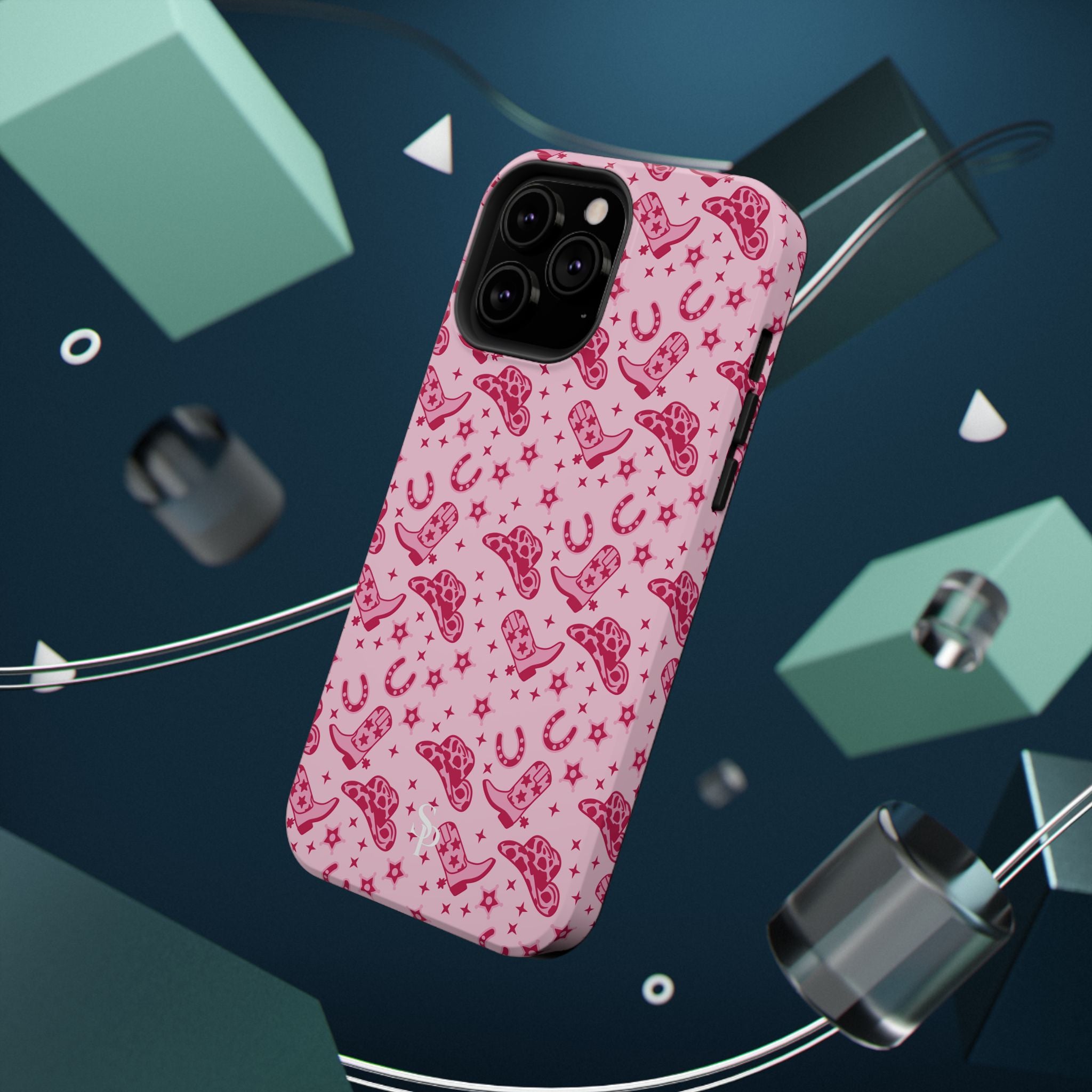 Pink Cowgirl Impact-Resistant Case