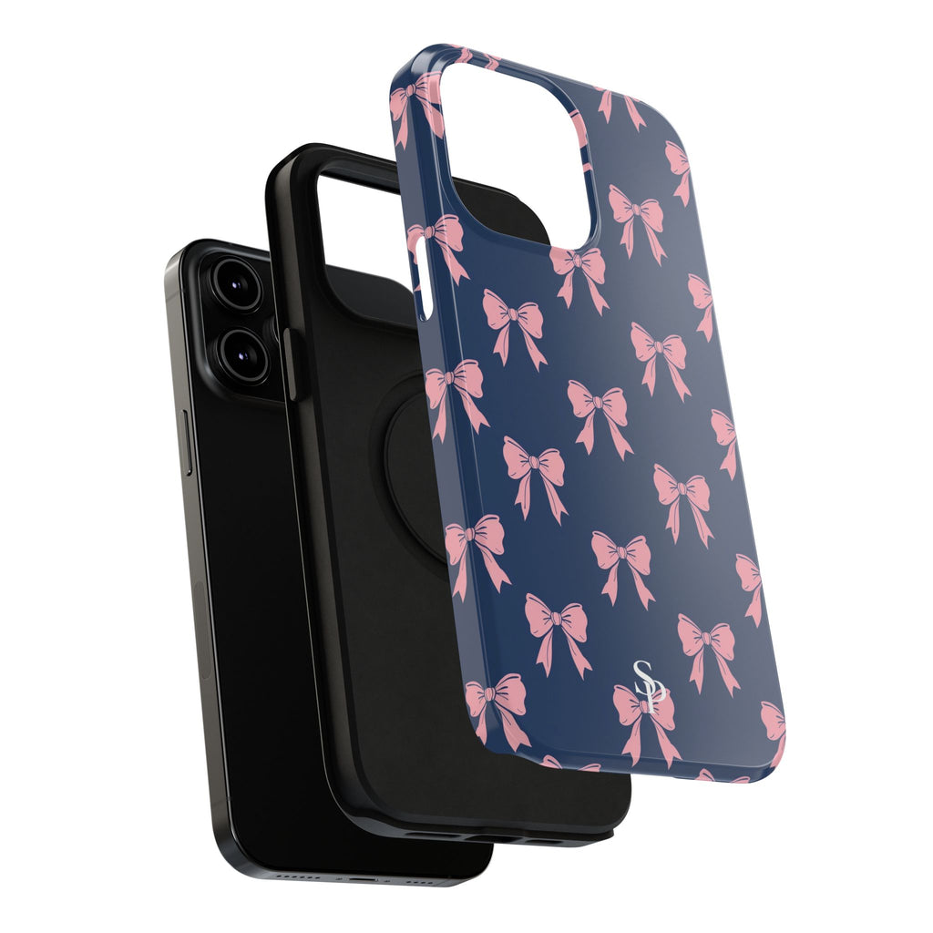 Chic Bow Impact-Resistant Phone Case