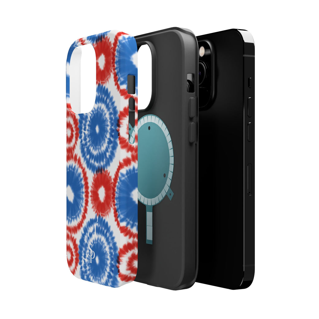 Patriotic Tie-Dye Magnetic Tough Case
