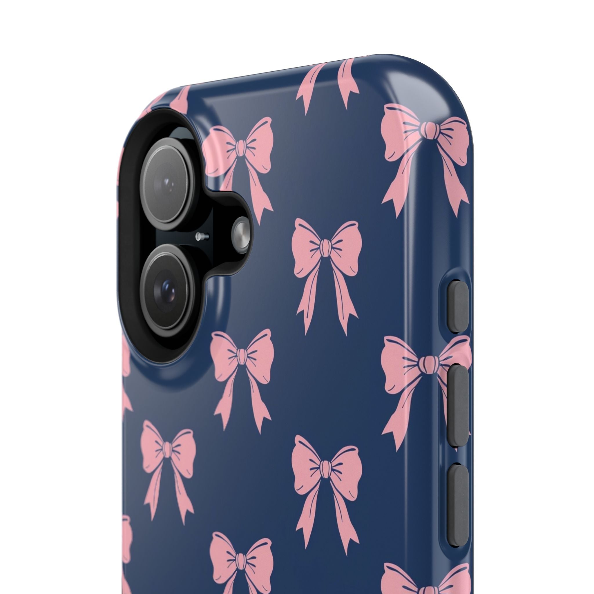 Chic Bow Impact-Resistant Phone Case