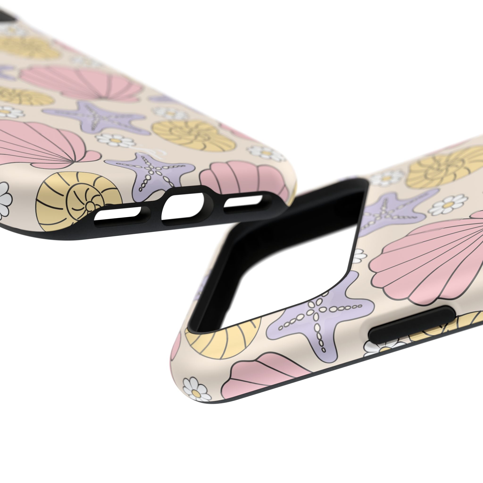 Coastal Shells Impact-Resistant Phone Case