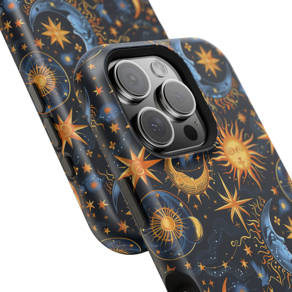 Celestial Sun and Moon Impact-Resistant Phone Case