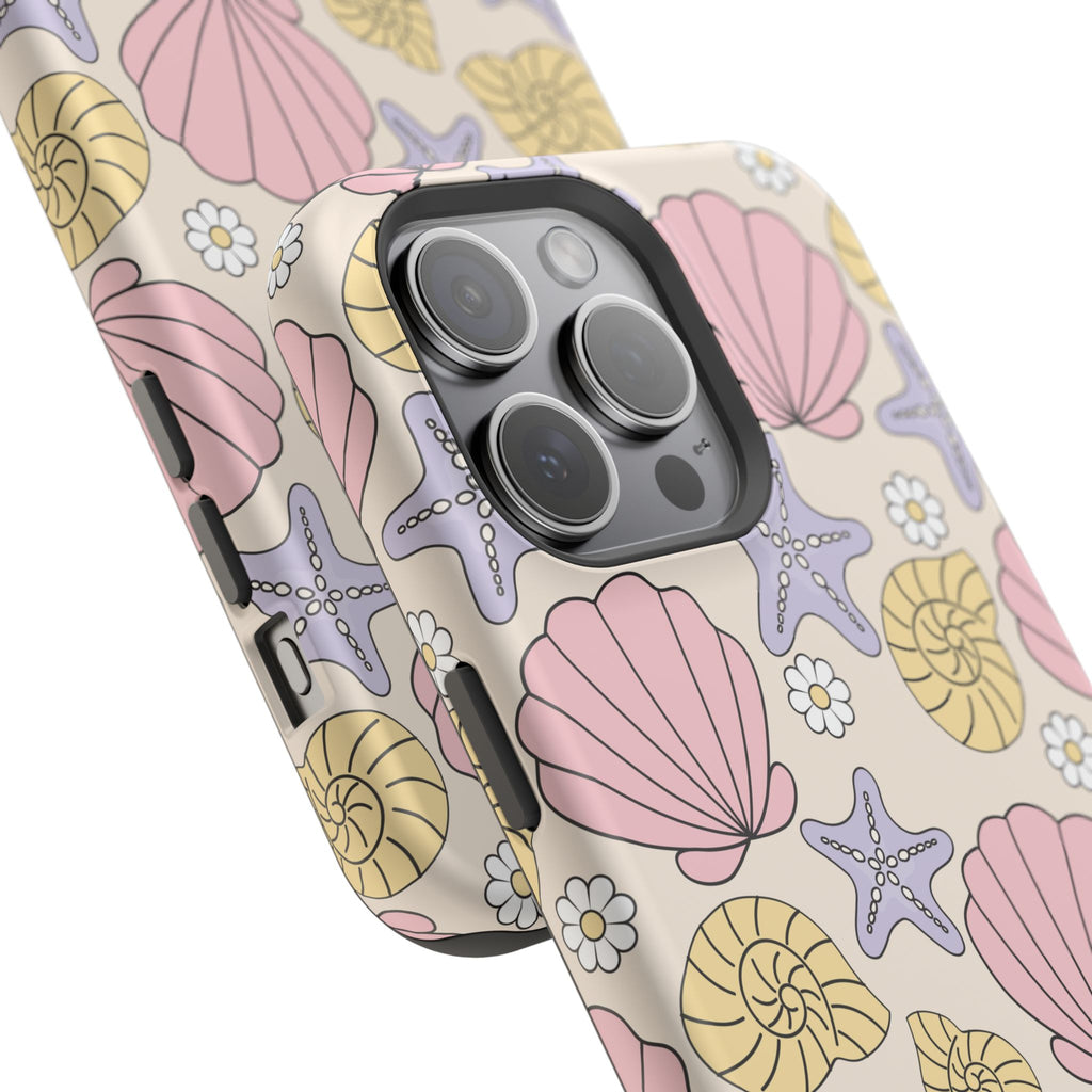 Coastal Shells Impact-Resistant Phone Case