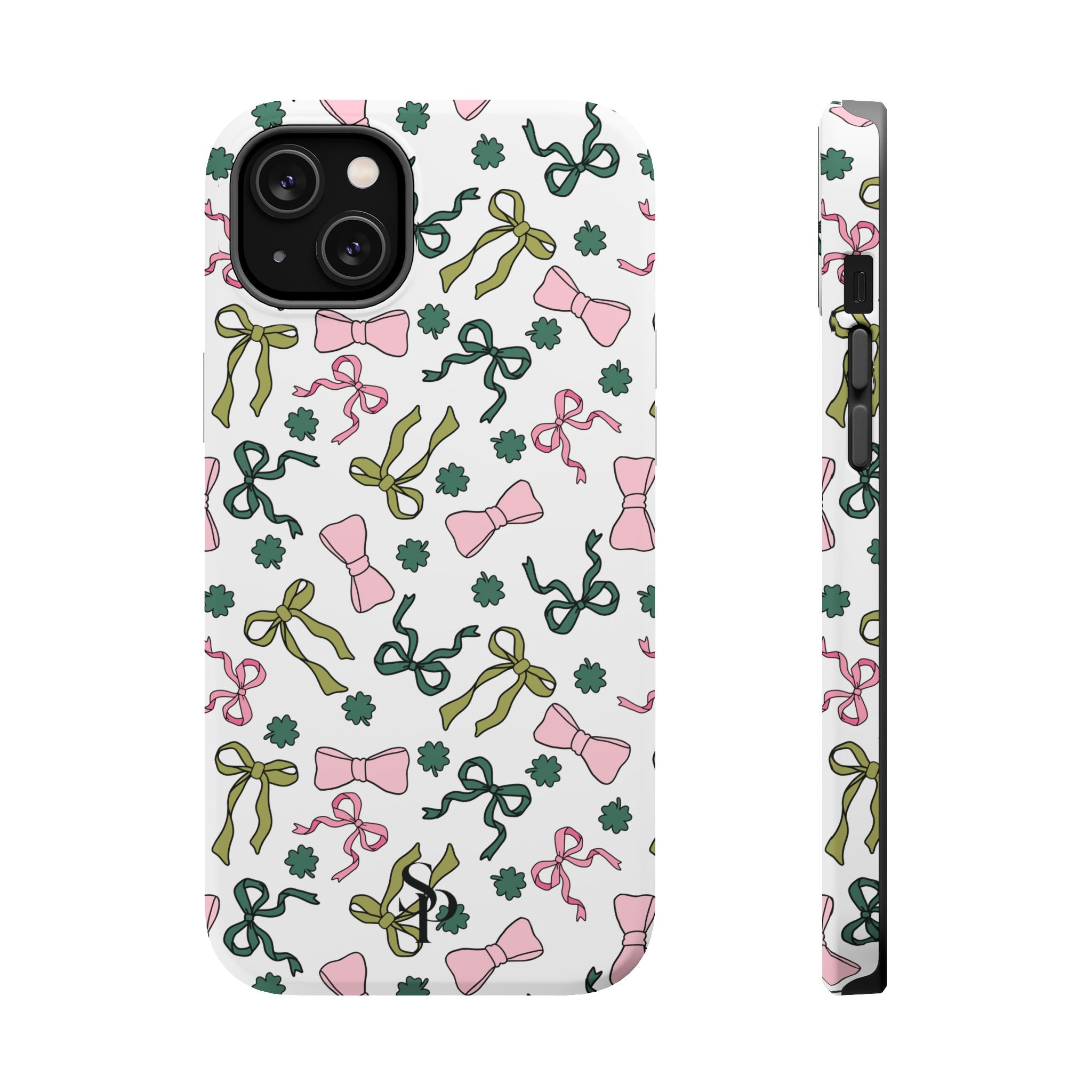 Bows and Shamrocks Magnetic Phone Case