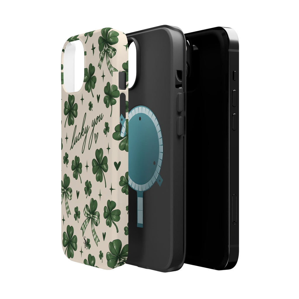 Lucky You Clover Magnetic Impact Phone Case